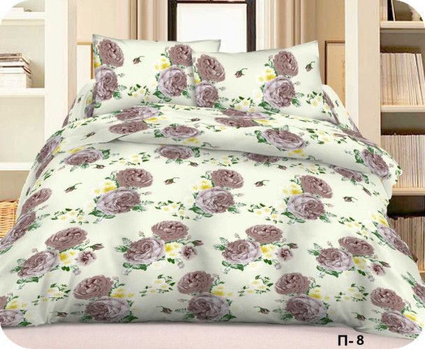 Постельное белье Valtery "П-8", семейный, поплин (П-8-171)
