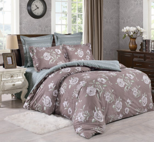 Постельное белье Valtery "C-351", семейный, сатин (C-351-1255)