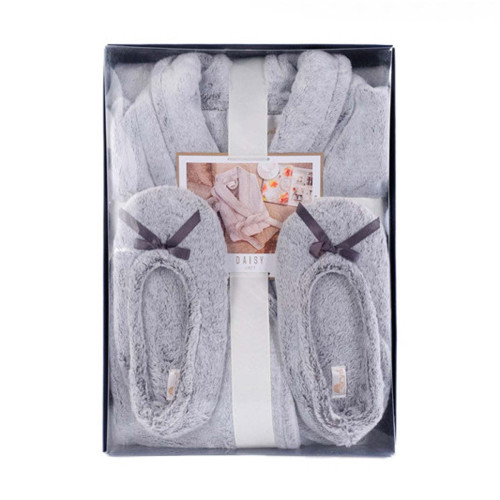 Халат женский Arya Home "Daisy", XL, велсофт (8680943084576)