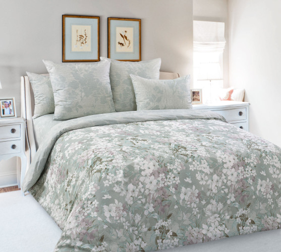 Декоративная наволочка стеганая Королевское искушение (Текс-Дизайн) "Любование 1", 40x40, перкаль (Н44СП207101)