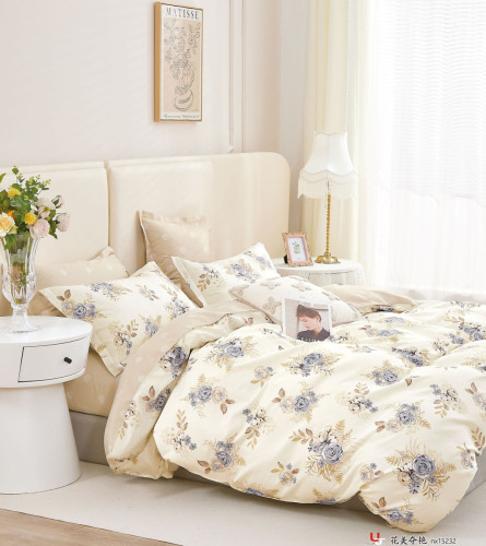 Постельное белье Valtery "C-527", 1.5-спальный, сатин (C-527-1249)