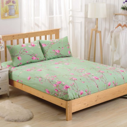 Простыня Valtery "PCT-R-219", 180x200, сатин, на резинке (PCT-R-219-1475)