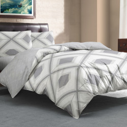 Постельное белье Cleo "Pure Cotton 285-PCE", евро, поплин (31/285-PCE)