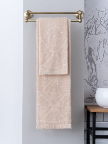 Полотенце Arya Home "Elba", 50x90, хлопок (8680943108104)