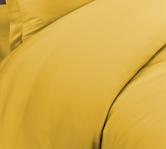 Постельное белье Королевское искушение (Текс-Дизайн) "Жёлтый сапфир", евро, сатин, на молнии (7313Г860841)