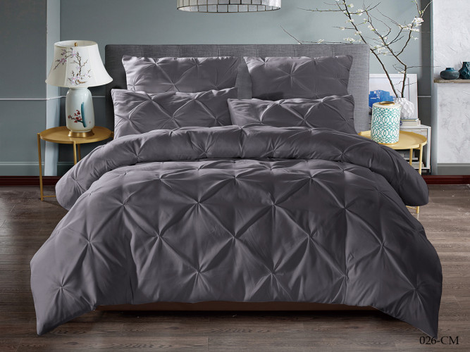 Постельное белье Cleo "Casa Mare 026-cm", евро, микросатин, на молнии, на резинке (31/026-CM)