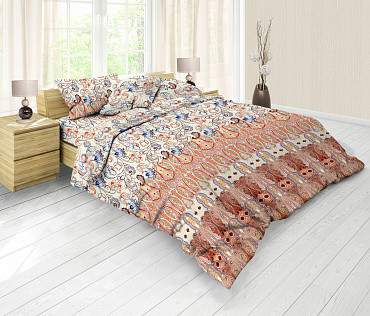 Постельное белье Valtery "Неаполитанский стиль", евро, бязь (9158-1-1253)