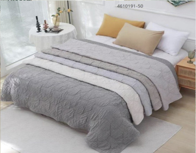 Покрывало 7-Я "Жемчужносерый", 200x230 (7Я-4610191-200-Жемчужносе)