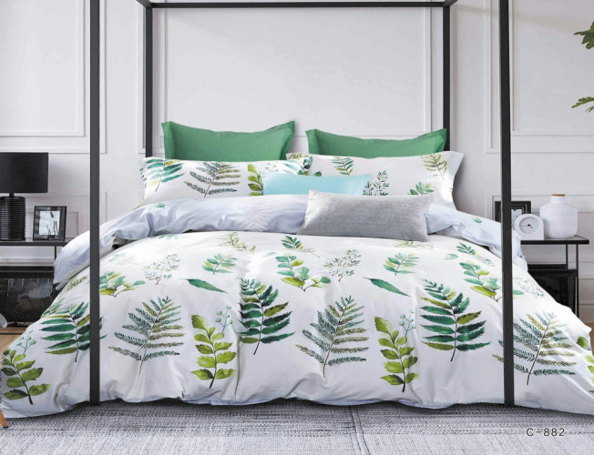 Постельное белье Valtery "C-282", евро, сатин (C-282-1253)