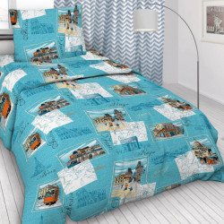 Постельное белье Valtery "ДБ-82", 1.5-спальный, бязь (ДБ-82-1249)