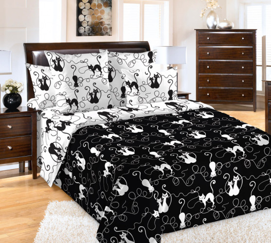 Наволочка Королевское искушение (Текс-Дизайн) "Котофей 1", 50x70, перкаль (01П2Н205601)