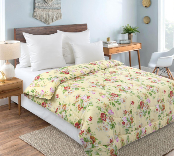 Одеяло легкое Текс-Дизайн, 140x205, полиэстер, синтепон, стеганое (ОдОдСТ1420п1)