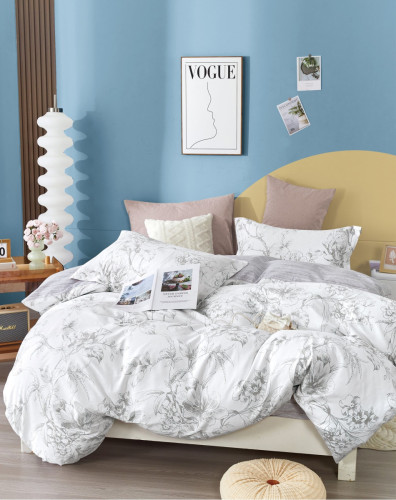 Постельное белье Valtery "C-544", 1.5-спальный, сатин (C-544-1249)