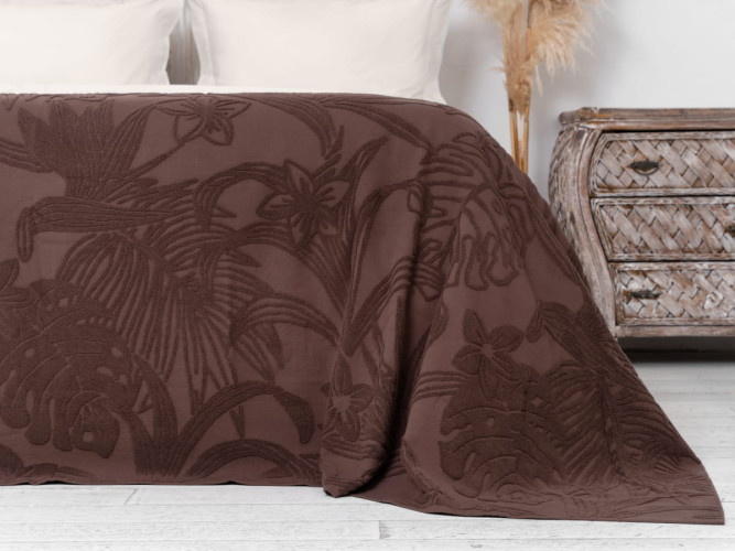 Покрывало Arya Home "Botanical Garden", 200x220, хлопок (8680943109354)