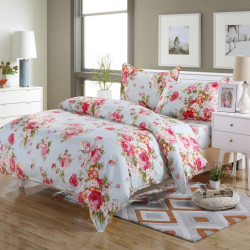 Постельное белье Valtery "AP-04", семейный, поплин (AP-04-1255)