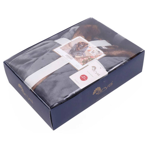 Халат мужской Arya Home "Luxury", XL, велюр (8680943084613)