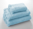 Полотенце Comfort Life (Текс-Дизайн) "Бавария голубой", для ванной, 70x140, махровая ткань (БврГл70140аи)