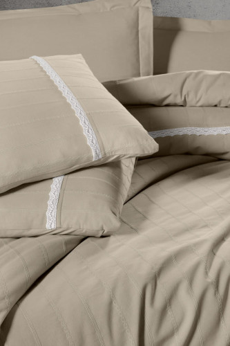 Постельное белье Arya Home "Brunette", евро, хлопок (8680943225399)