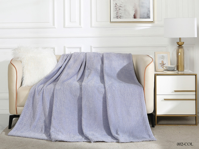 Плед Cleo "COLETTA", 200x220, велсофт (200/002-COL)