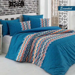 Постельное белье Arya Home &quot;Essentiel&quot;, 1.5-спальный, ранфорс, печатное (8680943046192)