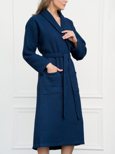 Халат Arya Home "Pamira", 3XL, вафельное полотно (8680943075222)