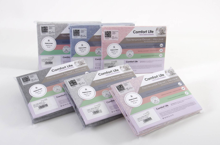 Наволочка Comfort Life (Текс-Дизайн) "Цикорий", 50x70, трикотаж (12ТМ2Цикорий)