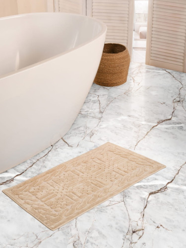 Коврик Arya Home "Berceste", для ванной, 70x120, хлопок (8680943041579)