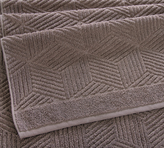 Полотенце Comfort Life (Текс-Дизайн) "Уэльс кофе с молоком", для ванной, 50x90, махровая ткань (УлсКм5090500)