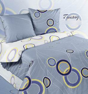 Постельное белье AlViTek (АльВиТек) "Гипноз-ПА", семейный, поплин (АльВиТек-ПA-4-Гипноз)