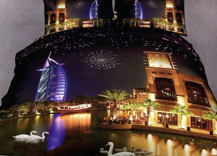 Постельное белье Tango (Танго) "дуэт", семейный, сатин (TS05-73A КОД1004)