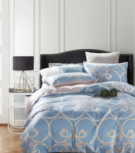 Постельное белье Фамилье "TP-24", 2-спальный, тенсел (TP-24-1251)