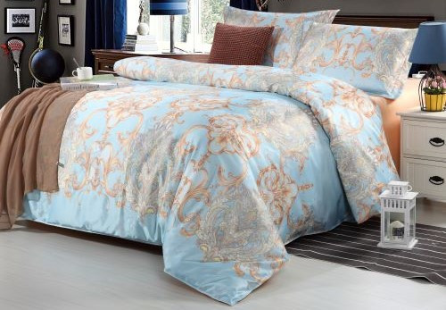 Постельное белье Valtery "AP-23", 1.5-спальный, поплин (AP-23-1249)