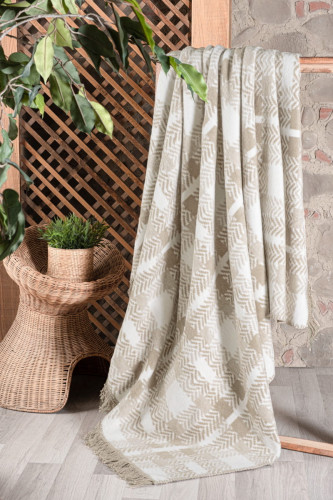 Плед Arya Home "Sandy", 200x222, хлопок (8680943220615)