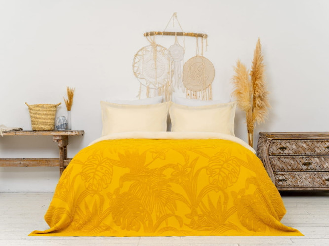 Покрывало Arya Home "Botanical Garden", 200x220, хлопок (8680943109323)