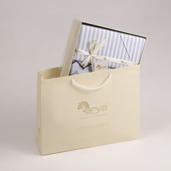 Постельное белье Arya Home &quot;Lita&quot;, евро, сатин, печатное (8680943079299)