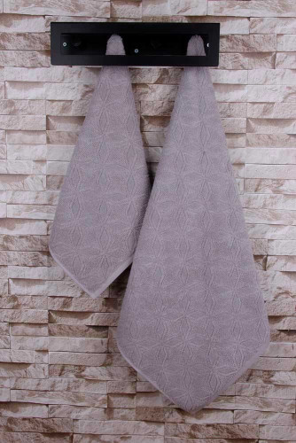 Полотенце Arya Home "Leave", банное, 70x140, махровая ткань (8680943212740)