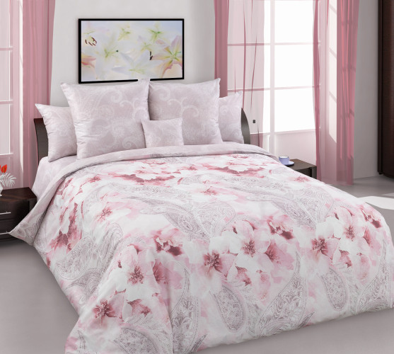 Постельное белье Королевское искушение (Текс-Дизайн) "Элизиум 3", евро, сатин, на молнии (Н5239209203)