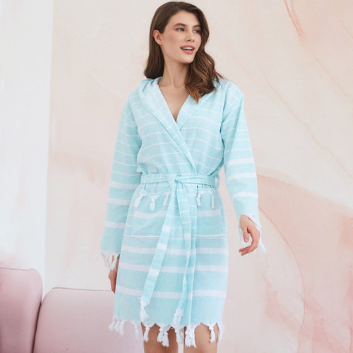 Халат Arya Home "Nansi", L, хлопок (8680943091543)