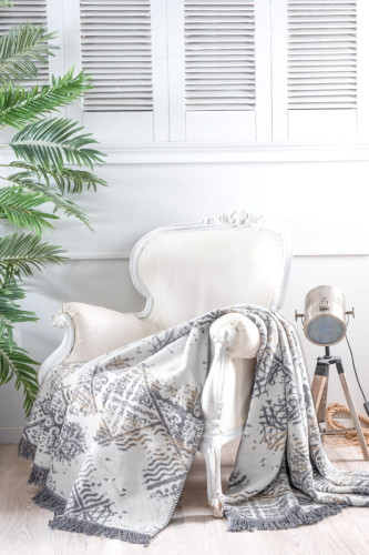 Плед Arya Home "Sandy", 150x200, хлопок (8680943220547)