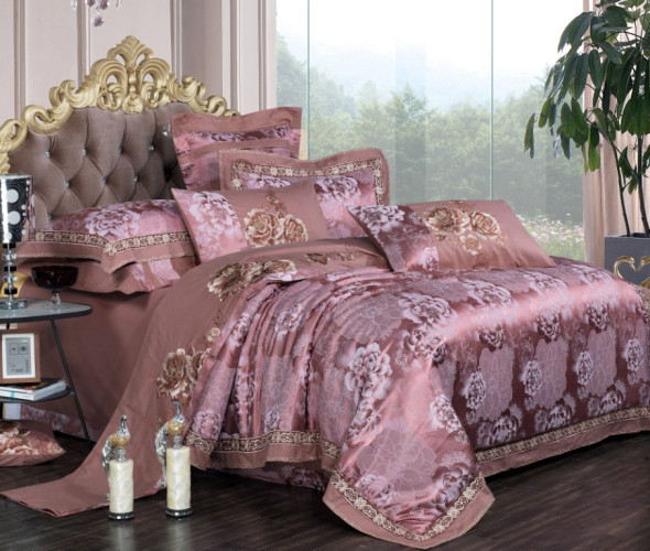 Постельное белье Valtery "JC-129", семейный, сатин (JC-129-1255)