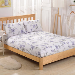 Простыня Valtery "PCT-R-195", 160x200, сатин, на резинке (PCT-R-195-1784)