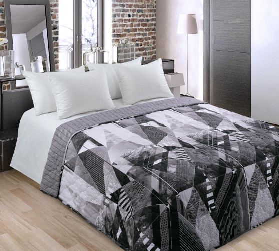 Покрывало Королевское искушение (Текс-Дизайн) "Урбан 2", 210x260, перкаль, стеганое (П260210УРБ)