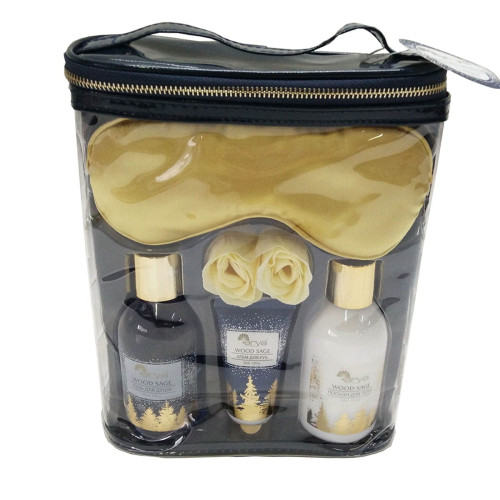 Подарочный  Набор Для Личной Гигиены 6 Пр. Golden Lifestyle Золотой, Синий