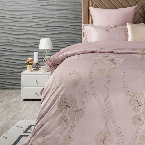 Постельное белье Arya Home "Vibha", семейный, жаккард (8680943081964)