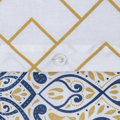 Постельное белье Arya Home "Milo", 1.5-спальный, ранфорс, печатное (8680943099822)