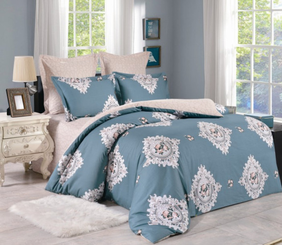 Постельное белье Valtery "C-352", 1.5-спальный, сатин (C-352-1249)