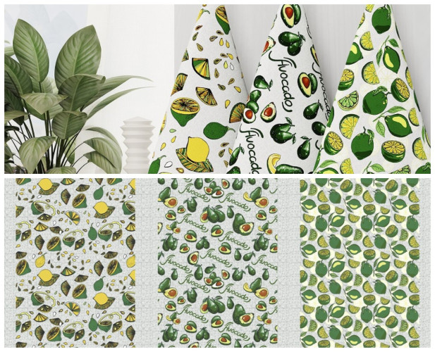 Набор полотенец Valtery "30088-1", 50x60, хлопок, 3 шт (30088-1-1498)