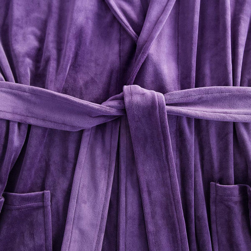 Халат женский Arya Home "Poala", S, велсофт (8680943083579)