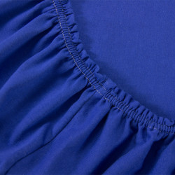 Простыня Текс-Дизайн "Синий", 180x200, трикотаж, на резинке (ш180200син)