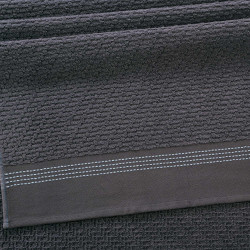 Полотенце Comfort Life (Текс-Дизайн) &quot;Рольф графит&quot;, банное, 70x140, махровая ткань (РлфГр714аи43)